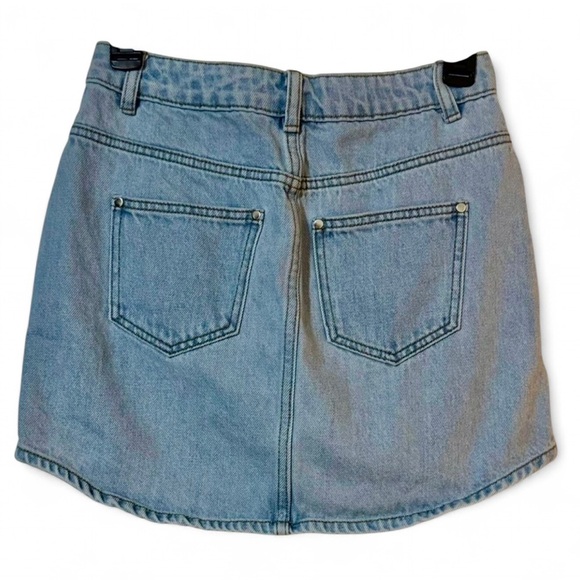 Classic Blue Denim Mini Skirt - Picture 8 of 8